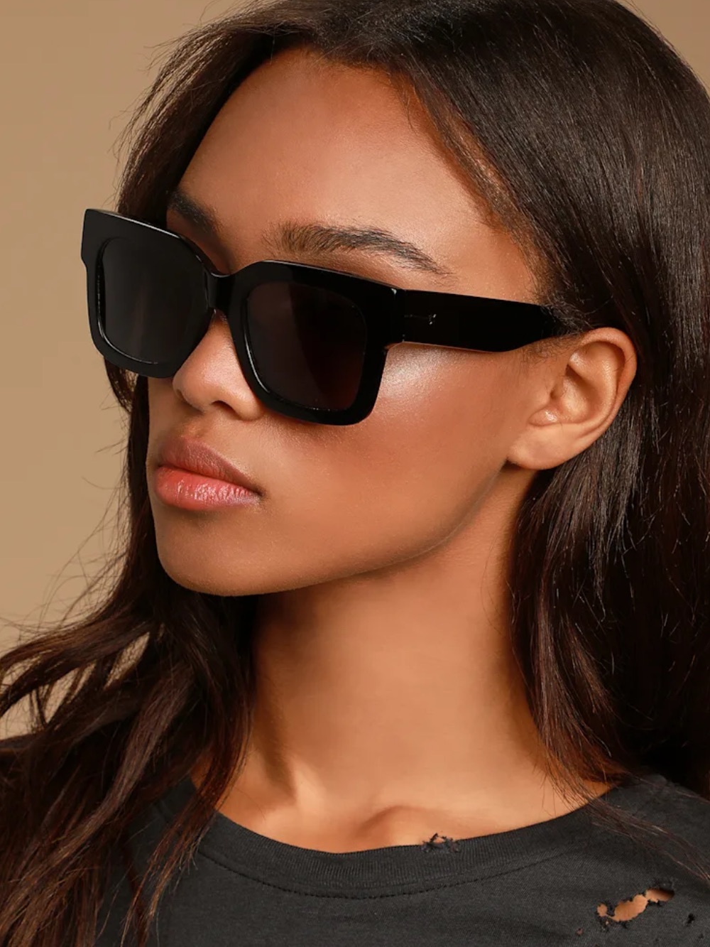 Crap Eyewear the Downtown Purr Black Sunglasses